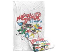LOGOVISION Justice League All Star Comics Manta súper Suave con Tacto Sedoso - 91 x 147 cm