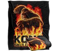 LOGOVISION Kong Skull Island out of The Fire Manta súper Suave con Tacto Sedoso - 152 x 127 cm