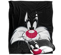 LOGOVISION Looney Tunes Blanket, 152 x 127 cm, Sylvester Silky Touch Super Soft Throw
