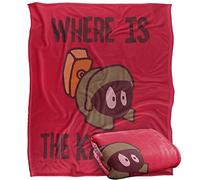 LOGOVISION Looney Tunes Blanket, 152 x 127 cm The Martian Silky Touch Super Soft Throw Blanket
