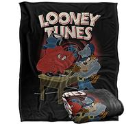 LOGOVISION Looney Tunes DJ Looney Tunes Manta súper Suave con Tacto Sedoso - 152 x 127 cm