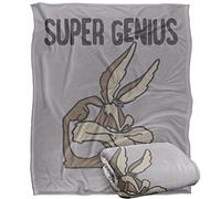 LOGOVISION Looney Tunes The High Iq Manta súper Suave con Tacto Sedoso - 152 x 127 cm