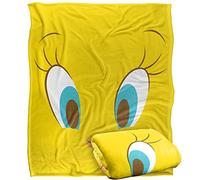 LOGOVISION Looney Tunes Tweety Head Manta súper Suave con Tacto Sedoso - 152 x 127 cm