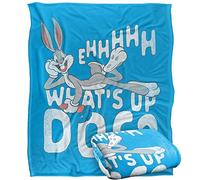 LOGOVISION Looney Tunes Whats Up Manta súper Suave con Tacto Sedoso - 152 x 127 cm