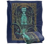 LOGOVISION Lord of The Rings Epic Journey Speak Friend Manta súper Suave con Tacto Sedoso - 152 x 127 cm