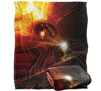 LOGOVISION Lord of The Rings Gandalf Against Balrog Manta súper Suave con Tacto Sedoso - 152 x 127 cm