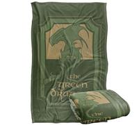 LOGOVISION Lord of The Rings Green Dragon Tavern Manta súper Suave con Tacto Sedoso - 91 x 147 cm