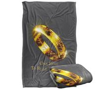 LOGOVISION Lord of The Rings One Ring To Rule Them All Manta súper Suave con Tacto Sedoso - 91 x 147 cm