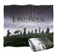 LOGOVISION Lord of The Rings The Fellowship Manta súper Suave con Tacto Sedoso - 152 x 127 cm
