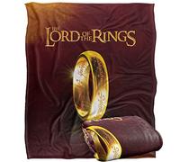 LOGOVISION Lord of The Rings The One Ring Manta súper Suave con Tacto Sedoso - 152 x 127 cm