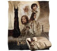 LOGOVISION Lord of The Rings Two Towers Poster Manta súper Suave con Tacto Sedoso - 152 x 127 cm