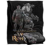 LOGOVISION Lord of The Rings War of The Rohirrim Evil Trolls Band Manta súper Suave con Tacto Sedoso - 152 x 127 cm