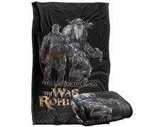 LOGOVISION Lord of The Rings War of The Rohirrim Evil Trolls Band Manta súper Suave con Tacto Sedoso - 91 x 147 cm