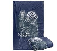 LOGOVISION Lord of The Rings War of The Rohirrim Wulf Sword Point Manta súper Suave con Tacto Sedoso - 91 x 147 cm