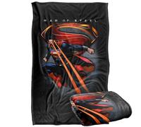 LOGOVISION Man of Steel Symbolic Superman Manta súper Suave con Tacto Sedoso - 91 x 147 cm