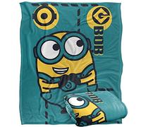 LOGOVISION Minions Bob Green Silky Touch Super Soft Throw Blanket 152 X 127 Cm