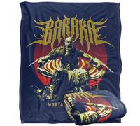 LOGOVISION Mortal Kombat 2 Baraka Throne Manta súper Suave con Tacto Sedoso - 152 x 127 cm