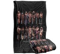 LOGOVISION Mortal Kombat 2 Choose Your Fighter Manta súper Suave con Tacto Sedoso - 91 x 147 cm