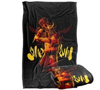 LOGOVISION Mortal Kombat 2 Shao Kahn Hammer Manta súper Suave con Tacto Sedoso - 91 x 147 cm