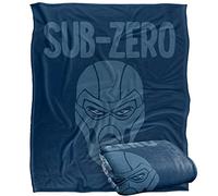LOGOVISION Mortal Kombat 9 Mortal Kobat Sub-Zero Manta súper Suave con Tacto Sedoso - 152 x 127 cm
