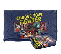 LOGOVISION Mortal Kombat Klassic Choose Your Fighter Manta súper Suave con Tacto Sedoso - 91 x 147 cm