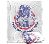 LOGOVISION Peacemaker Blanket, 152 x 127 cm Peace out Mother Fer Stamp Silky Touch Super Soft Throw Blanket