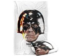 LOGOVISION Peacemaker Season Two Big Head Manta súper Suave con Tacto Sedoso - 91 x 147 cm
