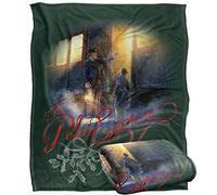 LOGOVISION Polar Express Conductors Welcome Silky Touch Super Soft Throw Blanket 152 x 127 cm