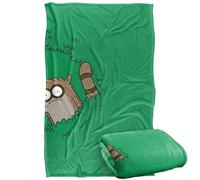 LOGOVISION Regular Show Peeking Through The Bushes Manta súper Suave con Tacto Sedoso - 91 x 147 cm