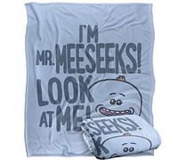 LOGOVISION Rick and Morty The Mr. Meeseeks Manta súper Suave con Tacto Sedoso - 152 x 127 cm