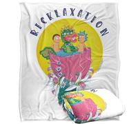 LOGOVISION Rick and Mortyricklaxation Manta súper Suave con Tacto Sedoso - 152 x 127 cm