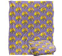 LOGOVISION Scooby-Doo Daphne Character Pattern Manta súper Suave con Tacto Sedoso - 152 x 127 cm