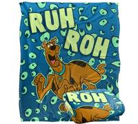 LOGOVISION Scooby Doo! Ruh Roh Eyes Manta súper Suave con Tacto Sedoso - 152 x 127 cm