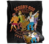 LOGOVISION Scooby Doo! Scooby Adventures Manta súper Suave con Tacto Sedoso - 152 x 127 cm