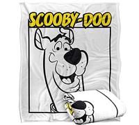 LOGOVISION Scooby Doo! Scooby Square Manta súper Suave con Tacto Sedoso - 152 x 127 cm