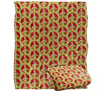 LOGOVISION Scooby-Doo Shaggy Character Pattern Manta súper Suave con Tacto Sedoso - 152 x 127 cm