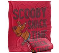 LOGOVISION Scooby Doo! The Snack Time Manta súper Suave con Tacto Sedoso - 152 x 127 cm
