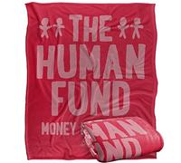 LOGOVISION Seinfeld The Money For People Manta súper Suave con Tacto Sedoso - 152 x 127 cm
