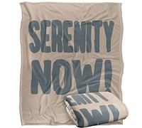 LOGOVISION Seinfeld The Serenity Now Manta súper Suave con Tacto Sedoso - 152 x 127 cm