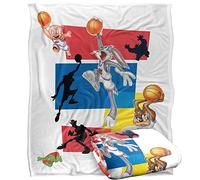 LOGOVISION Space Jam Group Collage Silky Touch Super Soft Throw Blanket 152 x 127 cm