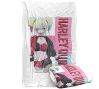 LOGOVISION Suicide Squad Isekai Harley Quinn Manta súper Suave con Tacto Sedoso - 91 x 147 cm