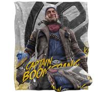 LOGOVISION Suicide Squad: Kill The Justice League Captain Boomerang Manta súper Suave con Tacto Sedoso - 152 x 127 cm