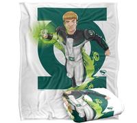 LOGOVISION Superman 2025 Green Lantern Manta súper Suave con Tacto Sedoso - 152 x 127 cm