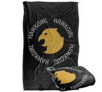LOGOVISION Superman 2025 Hawkgirl Icon Manta súper Suave con Tacto Sedoso - 91 x 147 cm