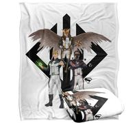 LOGOVISION Superman 2025 Justice Gang Trio Manta súper Suave con Tacto Sedoso - 152 x 127 cm