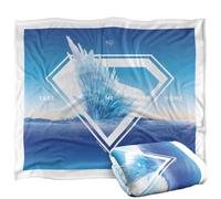 LOGOVISION Superman 2025 Movie Fortress of Solitude Take Me Home Manta súper Suave con Tacto Sedoso - 152 x 127 cm