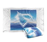LOGOVISION Superman 2025 Movie Fortress of Solitude Take Me Home Manta súper Suave con Tacto Sedoso - 91 x 147 cm
