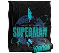 LOGOVISION Superman 2025 Round The World Manta súper Suave con Tacto Sedoso - 152 x 127 cm