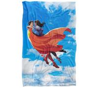 LOGOVISION Superman (2025) Superman Lois Embrace Clouds Manta súper Suave con Tacto Sedoso - 91 x 147 cm
