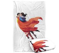 LOGOVISION Superman 2025 Superman Lois Embrace Manta súper Suave con Tacto Sedoso - 91 x 147 cm